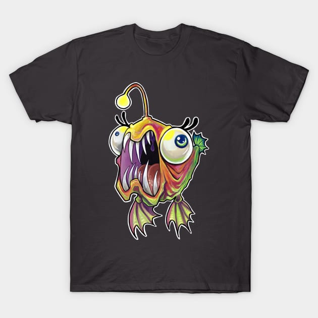 AHHHHHHngler fish T-Shirt by BiancaRomanStumpff